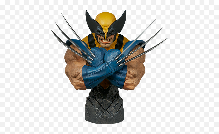 2020 Statue Awards - Sideshow Wolverine Bust Emoji,1/6 Scale Emotion Face Sculpt