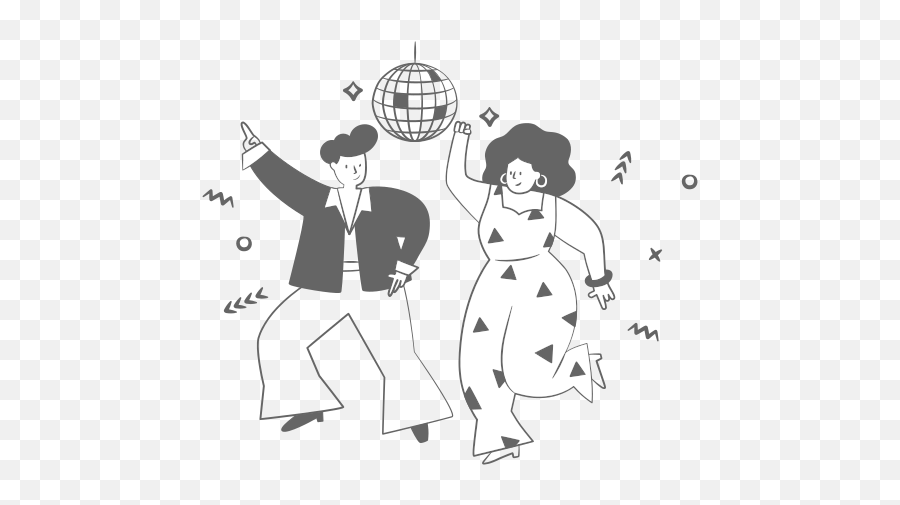 Icon Of Streamlineicons Hand Draw - Dance Party Emoji,Dancing Black Emoticon