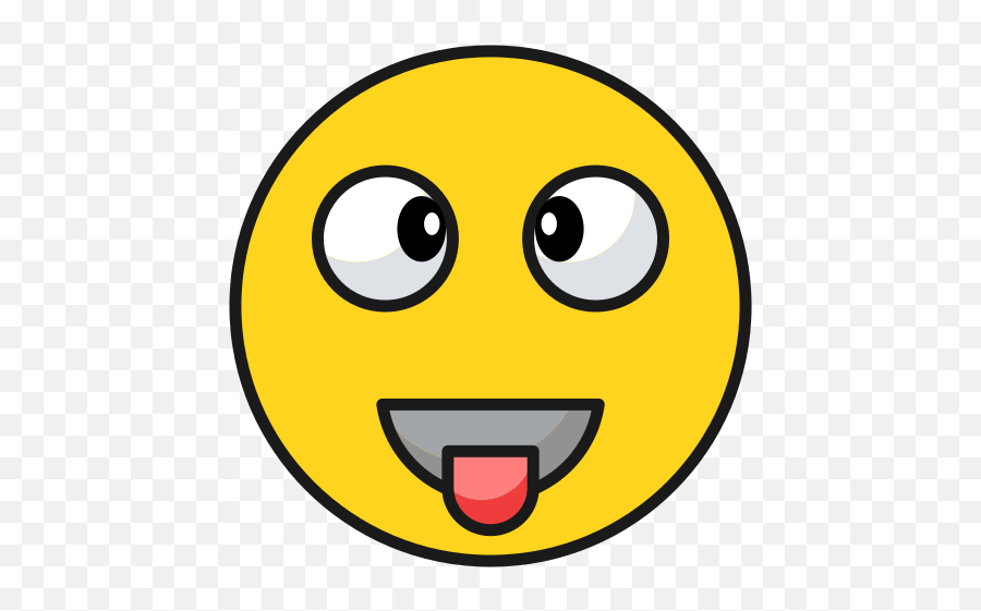 Icono La Lengua Emoticon Emoji Gratis De Emojis - Colored Emoji,Emoticon De Lengua