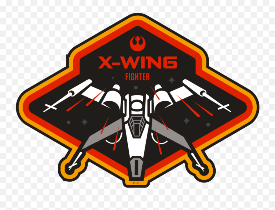 Star Wars Resistance Logo Png 43 Star Wars Resistance - Star Wars X Wing Sticker Red 5 Emoji,X-wing Emoticon Transparent