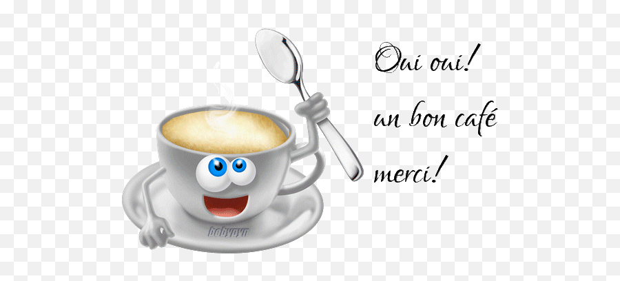 The Route Of The Coffee - Bon Jeudi Café Gif Emoji,Drinking Espresso Animated Emoticon Gif