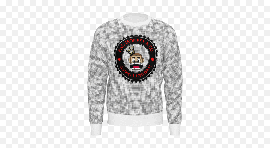 Bad Monkey Co - Long Sleeve Emoji,Monkey Emoji Shirt