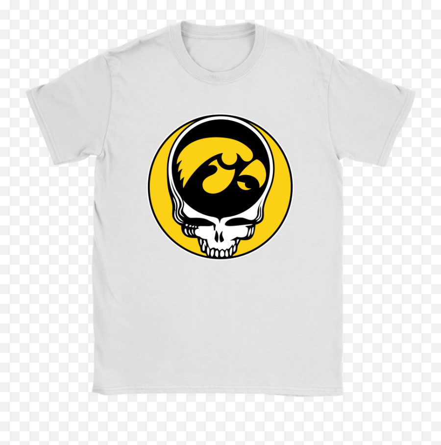 Ncaa Football Iowa Hawkeyes X Grateful - Funny Harry Potter T Shirts Emoji,Stealie Emoticon