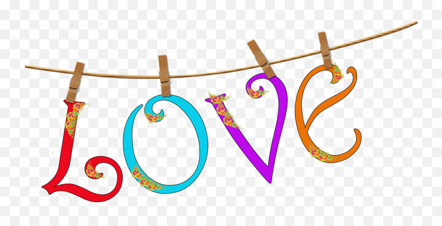 Love Letters Hanging - Free Image On Pixabay Love En Letras Png Emoji,Emotions Lettering