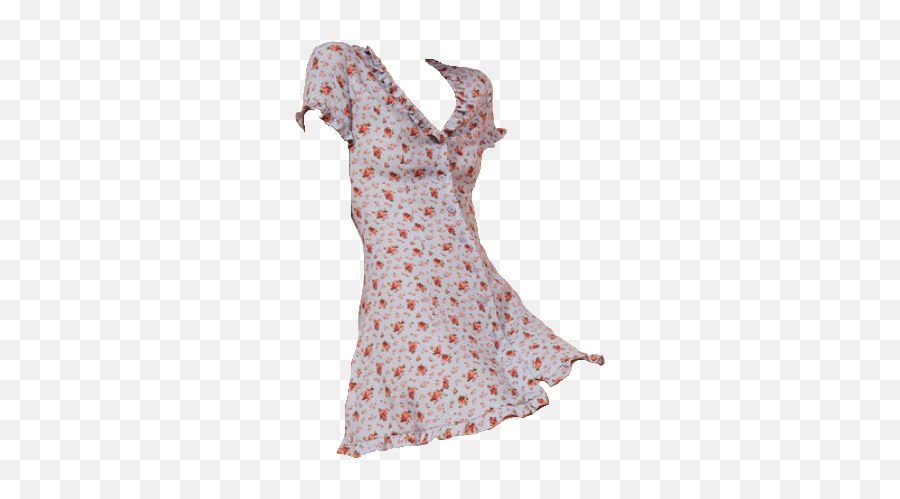 Dress Floral Dresses Tops Sticker By Jaklynn - Transparent Cute Dress Png Emoji,Emoji Crop Top And Skirt
