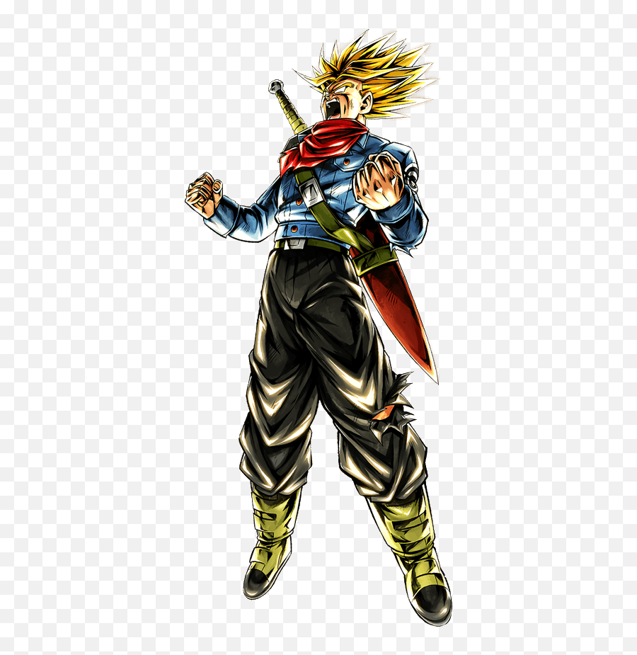 Kuwa On Twitter Dblegends Super Saiyan Trunks Rage - Db Legends Bojack Movie Trunks Emoji,Emotion Turnee Into Power Dragon Ball Z