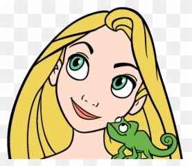 Rapunzel Clipart Face Rapunzel Face - Disney Rapunzel Clipart Emoji,Tangled Emoji