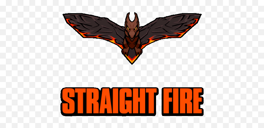 Straight Fire Rodan Sticker - Straight Fire Rodan Kaiju Emoji,Bat Knob Emoji Sticker