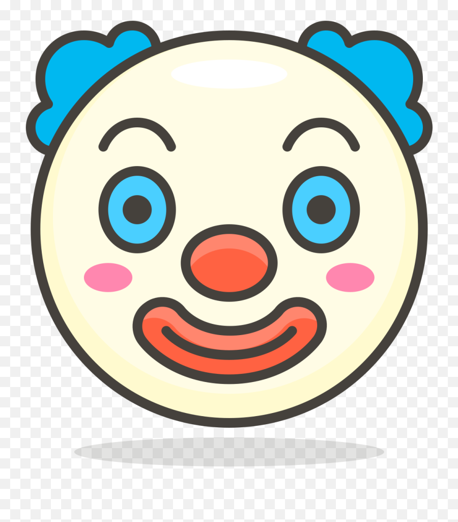 Clown Face Icon - Clown Face Emoji Transparent,Cowboy Clown Emoji