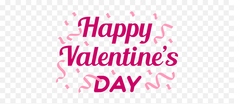 Happy Valentine Day Lettering Design Transparent Png U0026 Svg Emoji,Happy Valentines Day Emoticon