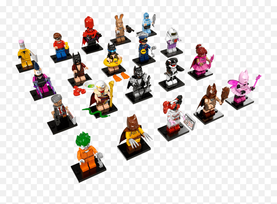 The Lego Batman Movie 71017 - Lego Minifigures Sets Lego Emoji,Lego Rainbow Unicorn Kitten Emotions