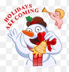 Telegram Sticker From Snowy Buddy Pack Emoji,Frosty The Snowman Emoji