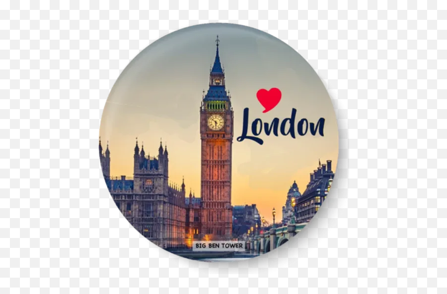I Love London By Poom Taraboom - Sticker Maker For Whatsapp Emoji,Bigben Emoji