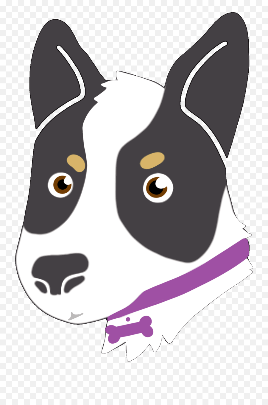 Border Collie Love Sticker For Ios Android Giphy Dog Cartoon - Northern Breed Group Emoji,Border Collie Emoji