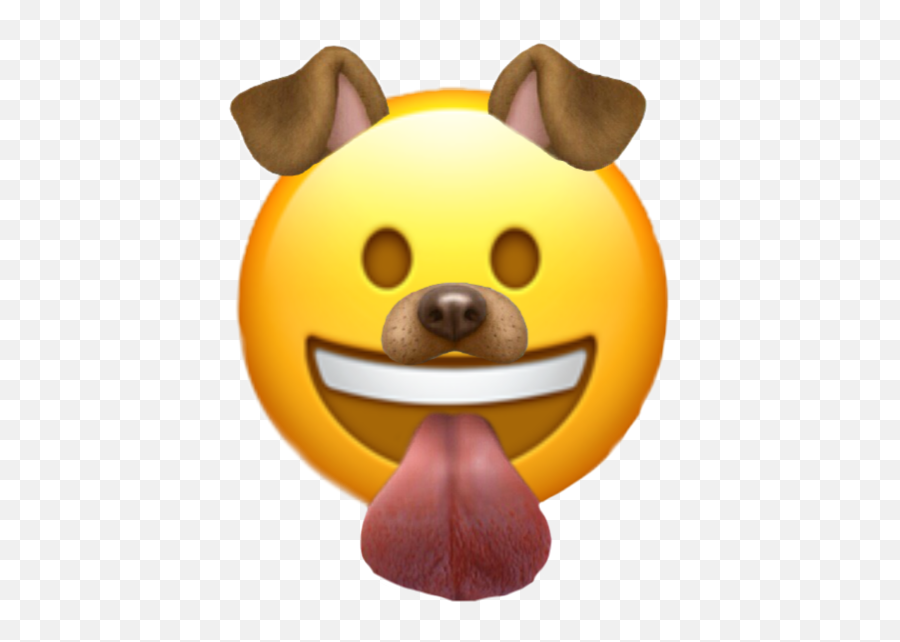 Sticker Dog Dogfilter Emoji Sticker - Snapchat Dog Emoji Png,Snapchat Dog Emoji