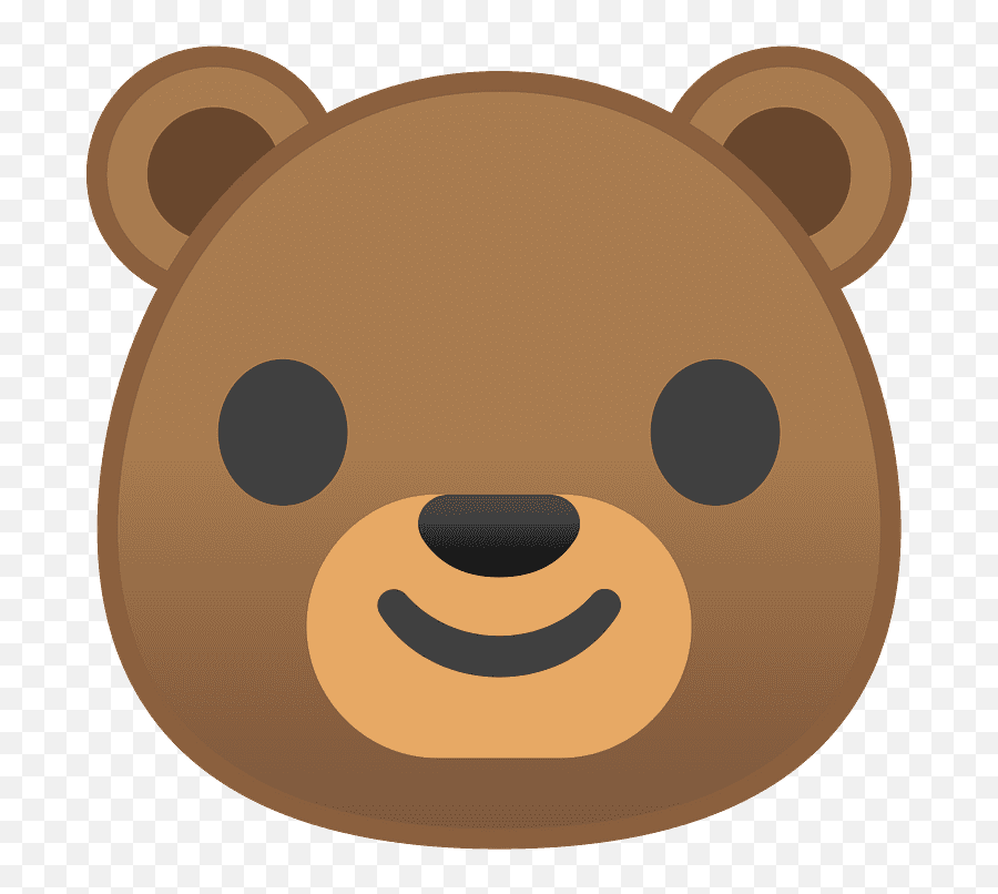 Bear Emoji - Bear Face Png,Teddy Emoji