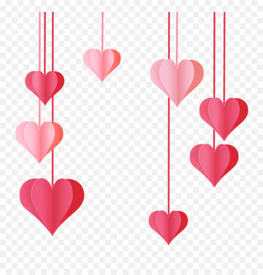 Hearts Heart Love Border Sticker - Girly Emoji,Heart Emoji Border