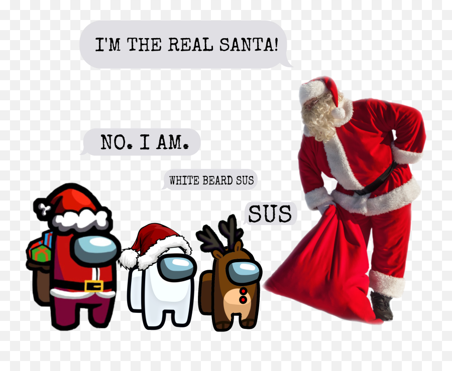 Edit - Santa Claus Emoji,Emoticon Desconfiado