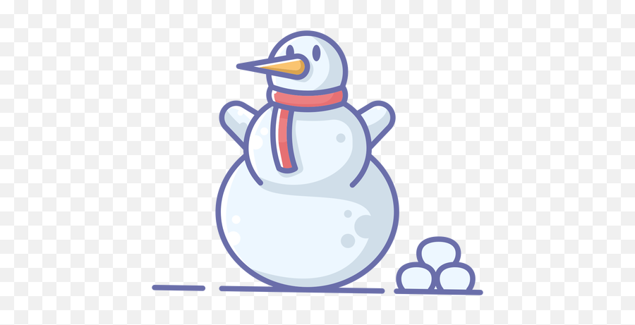 Cute Snowman Red Scarf - Cute Transparent Snowman Emoji,Snowman Emoji