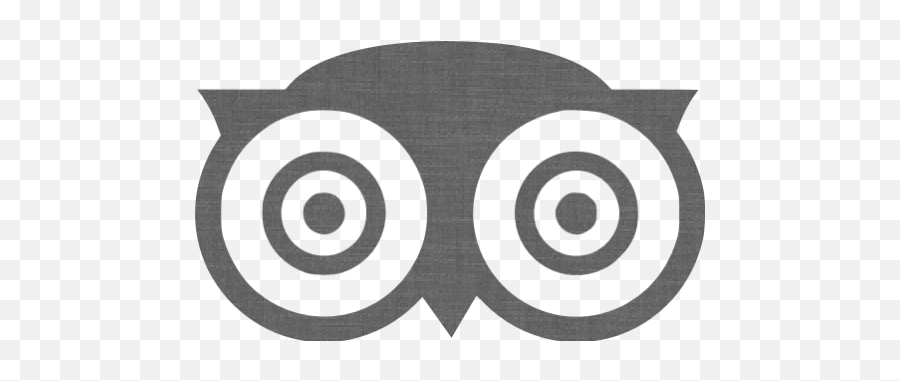 Grey Wall Tripadvisor Icon - White Tripadvisor Icon Emoji,Skype Owl Emoticon