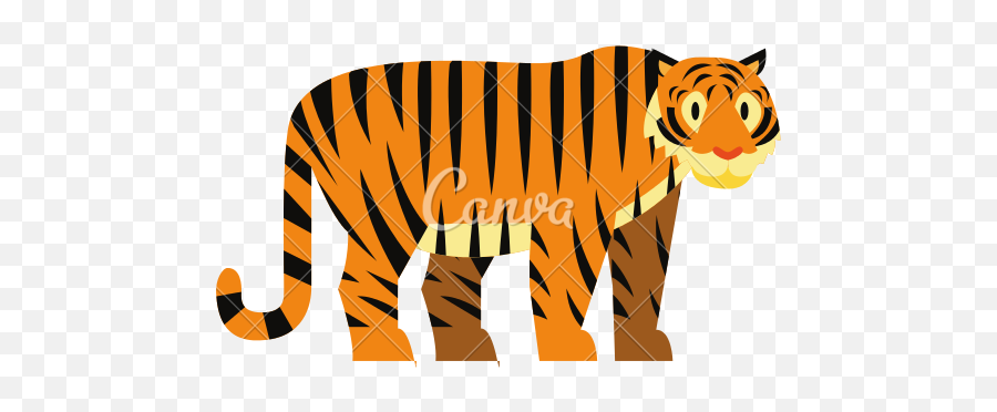 Tiger Icon 354048 - Free Icons Library Animal Figure Emoji,Tiger Emoji