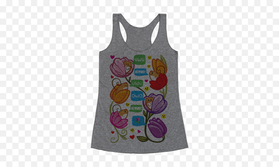 Emoji Racerback Tank Tops - Tom Holland In A Thong,Mice Emoji