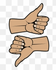 Thumb Up And Down Clipart Free Download Transparent Png - Thumbs Down Clipart Png Emoji,Thumbs Up Emoji Text