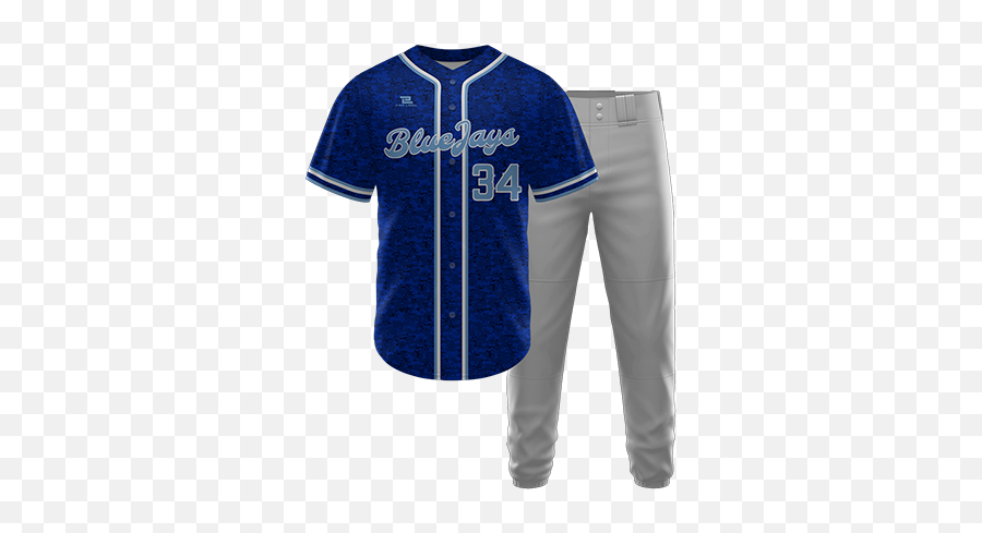 Custom Baseball Uniforms Prolook Sports - Custom Blue Baseball Uniforms Emoji,Baseball Emotion Team Usa