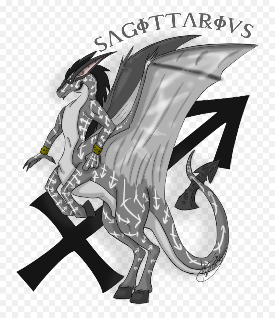 Clipart Woman Sagittarius Clipart - Dragon Zodiaco Sagitario Emoji,Sagitarius Emotions