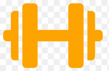 Dumbbell Icon Png - Orange Dumbbell Icon Emoji,Dumbell Emojis