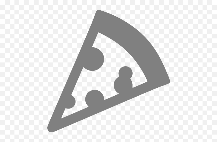 Gray Pizza Icon - Red Pizza Icon Transparent Emoji,Pizza Slice Emoticon