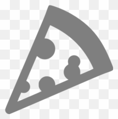 Gray Pizza Icon - Red Pizza Icon Transparent Emoji,Pizza Slice Emoticon