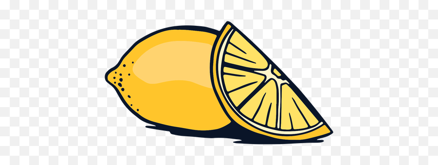 Lemon Fruit Slices - Sweet Lemon Emoji,Big Lemon Emoji Png