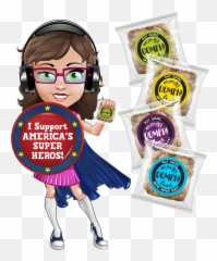 Savannahu0027s Superhero Cookies - Savannahs Volunteer One Emoji,Superhero Emotion Cards