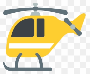 Helicopter Emoji High Definition Big - Vector Icon Helicopter Vector,Helicopter And Minus Emoji