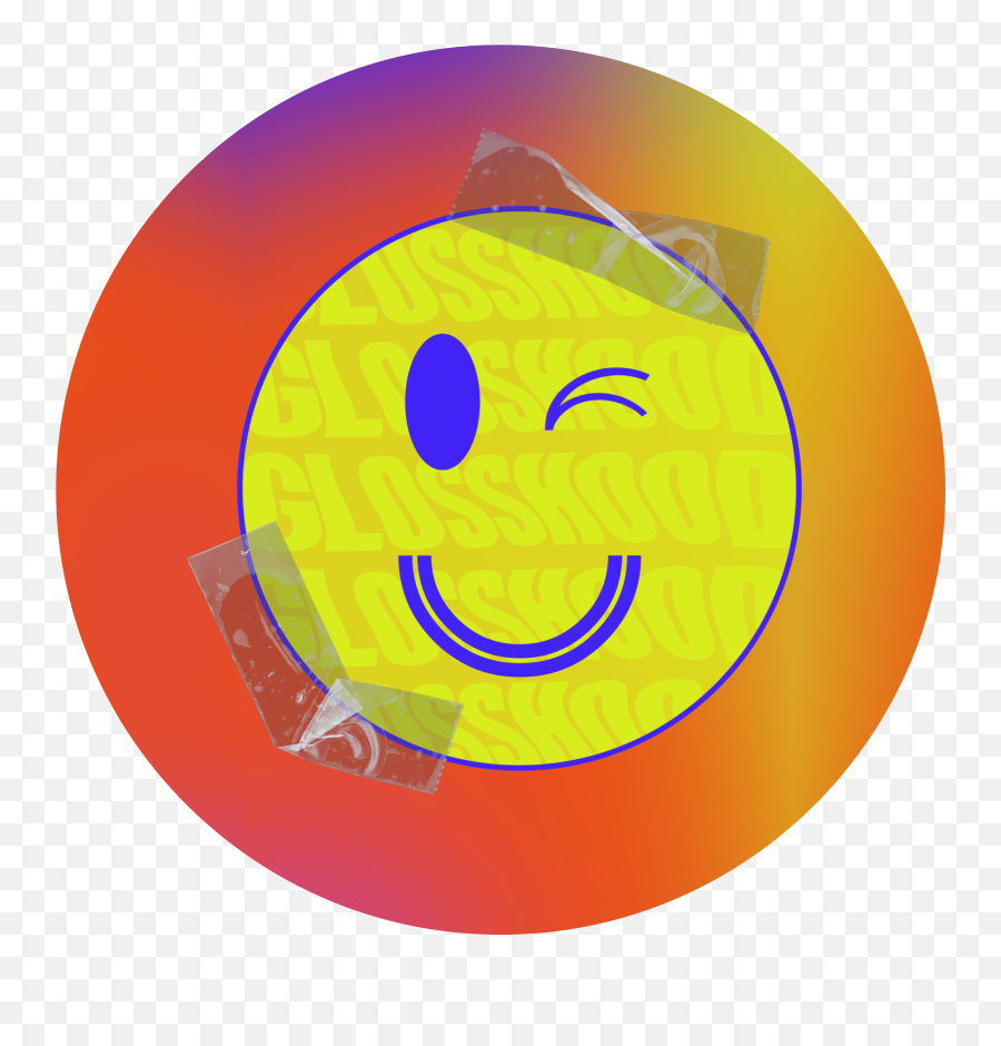 Glosshood - Wide Grin Emoji,:aurora Emoticon