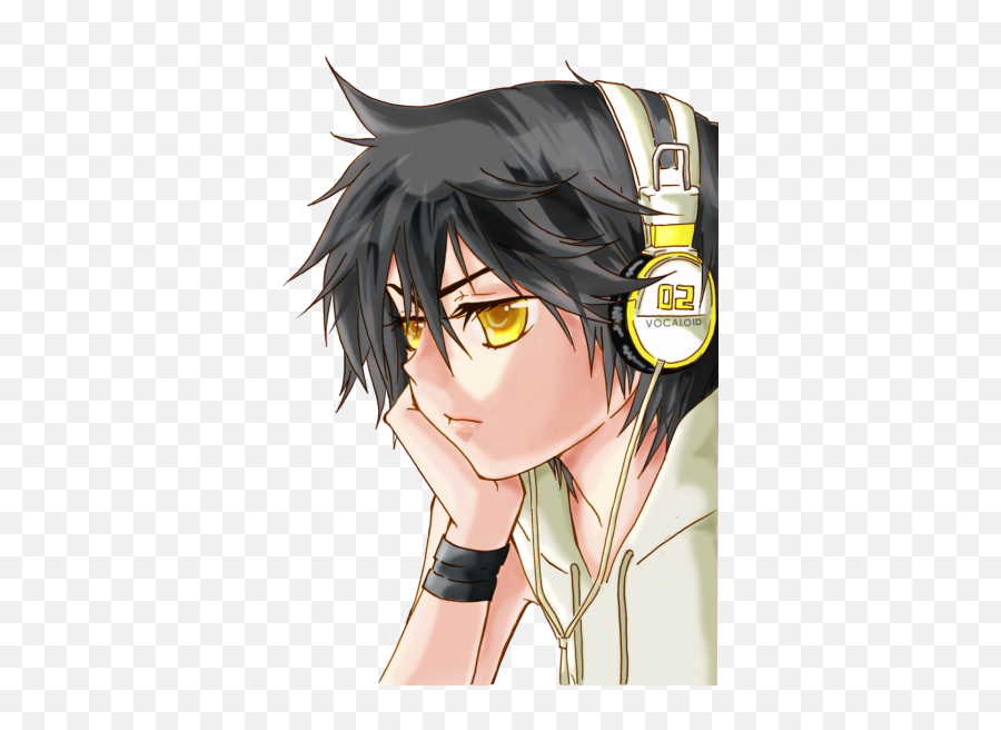 Anime Girl Transparent Image - Gamer Anime Wallpaper Boy Emoji,