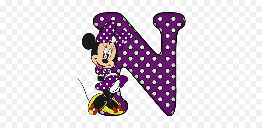 Abecedario De Minnie En Morado Con - Lucky Voice Dubai Emoji,Bizcochos Con Decoraciones De Emojis