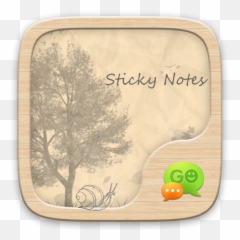 Go Sms Pro Sticky Notes Theme Apk - Tree Emoji,Go Sms Cat Emojis