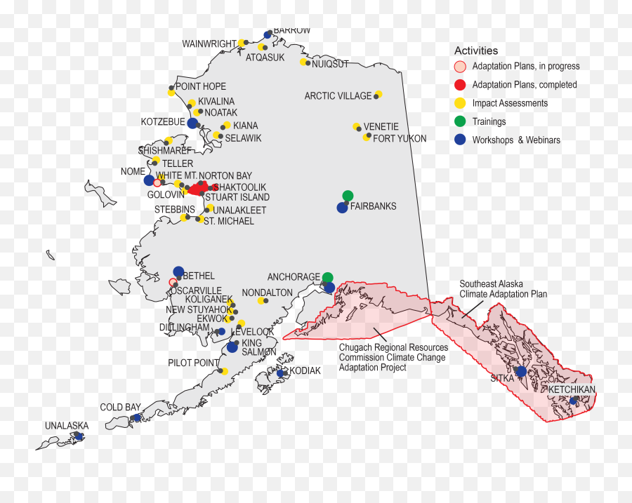 Alaska - Fourth National Climate Assessment Dot Emoji,Glencoe Drivers Ed Chapter 2 Answers Emotions Affect Your Driving Ability