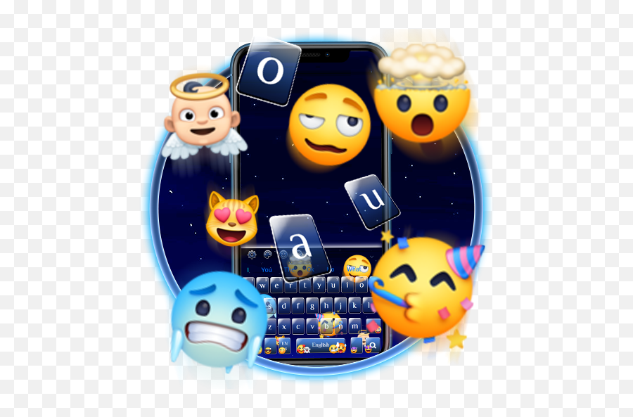 Fun Keyboard Themes - Cute Emoji Stickers U0026 Gif 10001002 Apk Happy,Facebook Emoticons Muscle