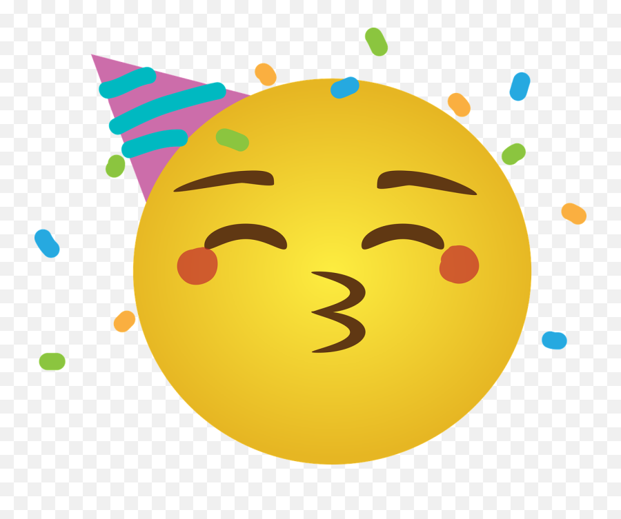 300 Free Emoji U0026 Smiley Vectors - Pixabay Transparent Celebration Emoji Png,Sunflower Emoji