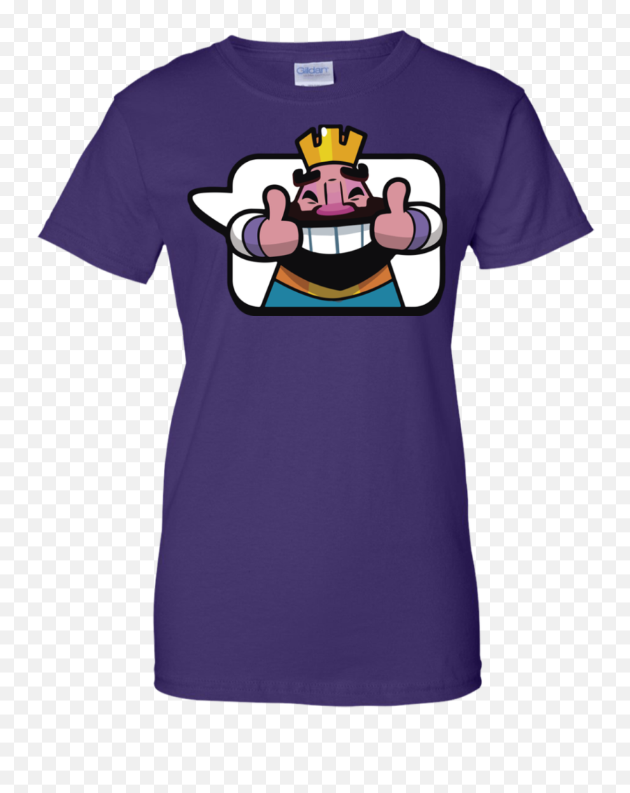 Clash Royale King T Shirt Hoodie - Psyduck T Shirt Emoji,How To Turn Clash Royal Emojis Off