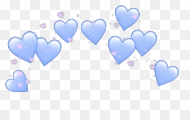 Discover Trending - Black Hearts Crown Png Emoji,Change Emojis On Blu