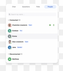 The Sidebar In Your Event Room - Technology Applications Emoji,Emoticon Vote Yes Green Check
