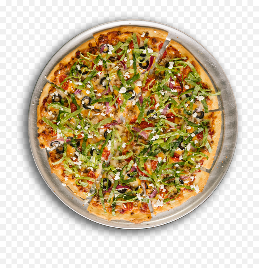 Download Spicy Taco Pizza - Pizza Full Size Png Image Pngkit Pizza Emoji,Taco Emoji Transparent Backround