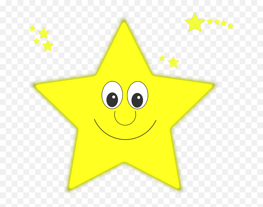 Clipart Smiley Star - Clip Art Emoji,Emojis Mogicons