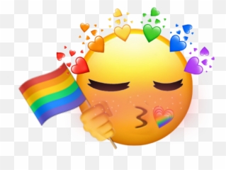 Lgbt - Happy Emoji,Lgbt Emoji