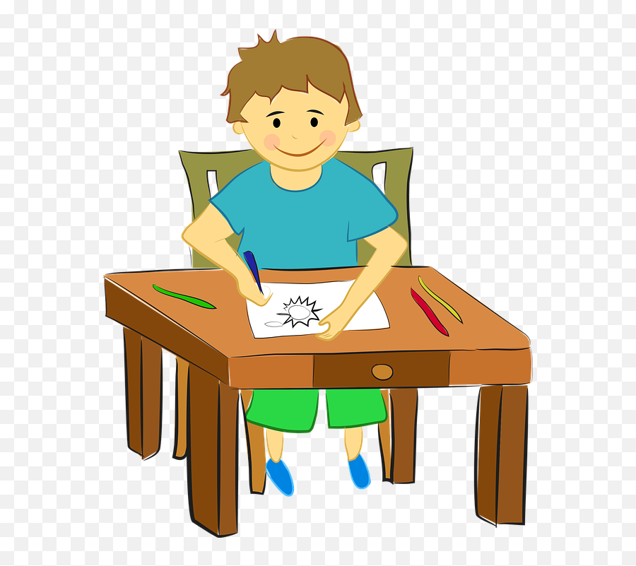 Free Photo Preschool Children Drawing Table Child Boy - Max Emoji,Table Of Emotions For Kids