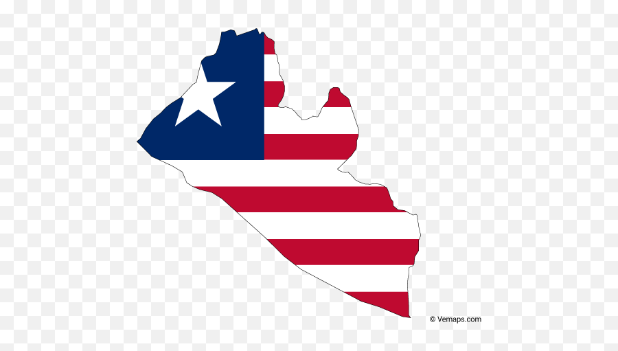 Flag Map Of Liberia Free Vector Maps Map Vector Flag Emoji,Flag For Chad Emoji